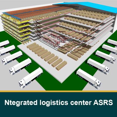 Китай Интегрированный логистический центр ASRS,Автоматизированная система хранения на шаттлахАвтоматизированная система хранения и извлечения продается