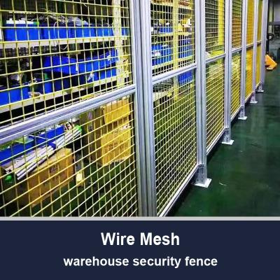 China Wire Mesh Security Fence Aluminium Alloy Safety Fence Warehouse Fence for sale
