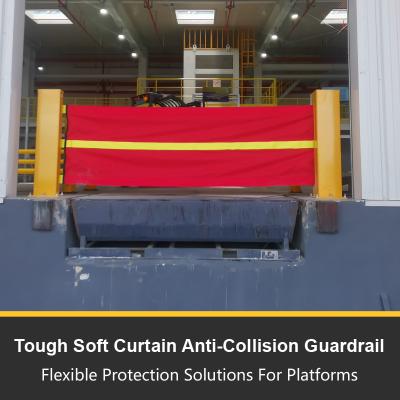 China Tough Soft Curtain Anti-Collision Guardrail Warehouse Gate Anti-Collision Guardrails for sale