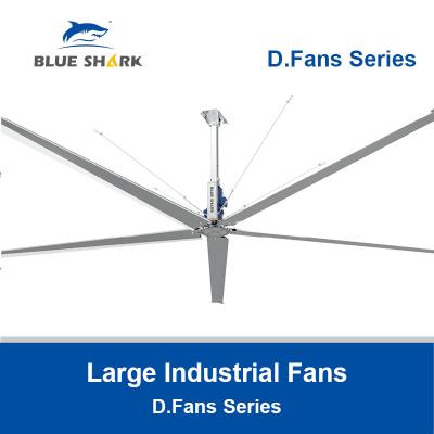 China Large industrial Ceiling fan for warehouse, Large Hvls Fans for factory, D.Fans Series for sale