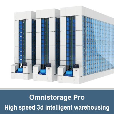 China Omnistorage Pro Warehouse Storage Racking High Speed 3d Intelligent Warehousing for sale