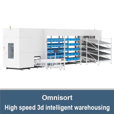 China Omnisort Warehouse Storage Racking High Speed 3d Intelligent Warehousing for sale