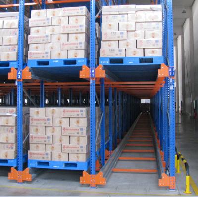 China LIFO Compatible Radio Shuttle Racking System Automatic 1500KGS for sale