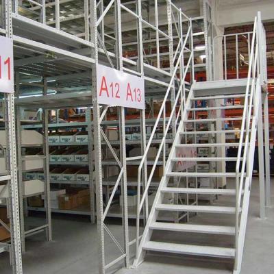 中国 倉庫1000KG/M2のための3つの層の中二階床のラッキング システム 販売のため