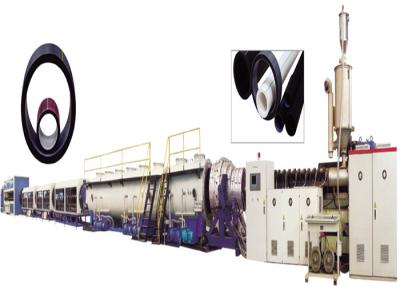 China ISO certificate PE Pipe Extrusion Line With Calibration / Cooling Process for sale