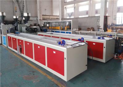 China 150KG/H PVC Profile Extrusion Line With Plc Touch Screen Control Energy Saving for sale