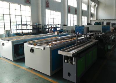 China Window / Door PVC Profile Extrusion Line With High Output Capacity & ABB Inverter for sale