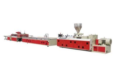 China WPC PVC Foam Board Extrusion Line Saving Forest Resource High Output for sale