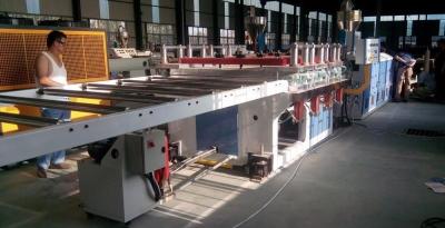 China Double Screw PVC Foam Board Extrusion Line 600kg/H High Output Capacity for sale