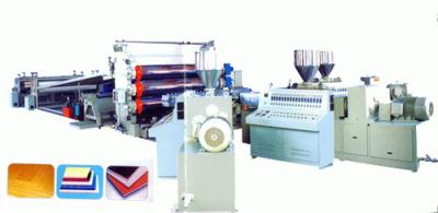China PVC Free Foam Board Production Line / PVC Free Foamed Sheet Line / Decoration PVC Foam Sheet Extrusion Line for sale