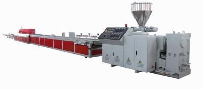 China Co Extrusion / Embossing WPC Production Line Corrosion / Aging Resistance for sale