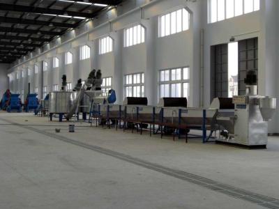 China High Performance Pet Recycling Line Hot Water Tank Washing Easy Maintenance for sale