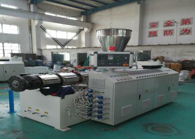 중국 컴퓨터 제어 PVC 플라스틱 파이프 압출 기계 이축 스크류 Pvc 튜브 제작 판매용