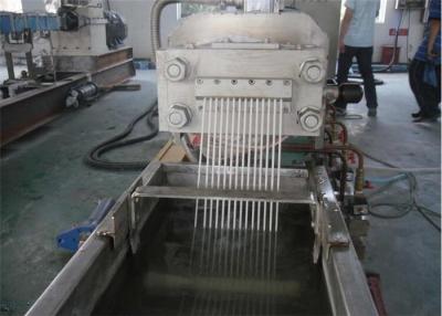 China Sola máquina plástica de la granulación de la etapa PE del doble del tornillo con el sistema de control del PLC en venta
