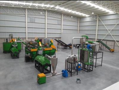 China Parallel Twin Screw Extruder Plastic Recycling Granulator Machine Pull Strap Pelletizer for sale