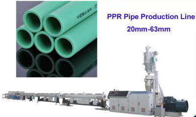 China Highest Speed Plastic Pipe Manufacturing Machine 30m / Min 20mm -110mm PPR Tube Making for sale