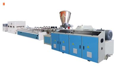 China 20 M Plastic PVC Profile Extrusion Line For Wall Ceiling Corner Tile Making for sale