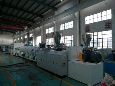 China Full Automatic PVC Pipe Extrusion Line ,  Pipe Production Machine 80KW 250KG for sale