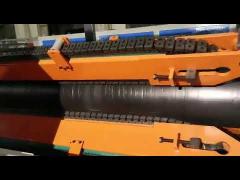 Automatic PE Pipe Extrusion Line Single Screw High Speed