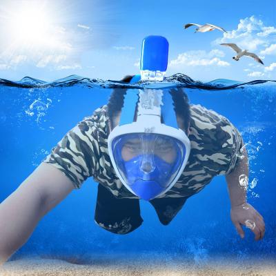 China full snorkel mask full face snorkel mask snorkel mask easy breath snorkel mask with gopro for sale