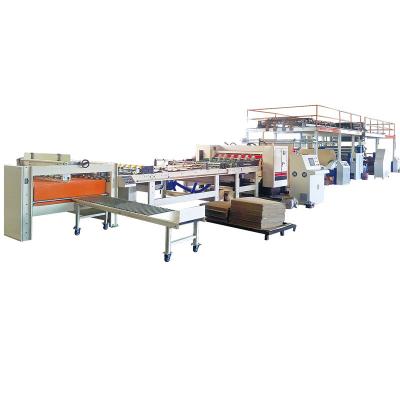 China Semi Automatic 2 Ply Sheet Corrugation Machine Corrugated Roll Former for sale