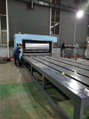 China Longway 2 Color Flexo Carton Printing Machine 2500mm Large Roller slotting for sale