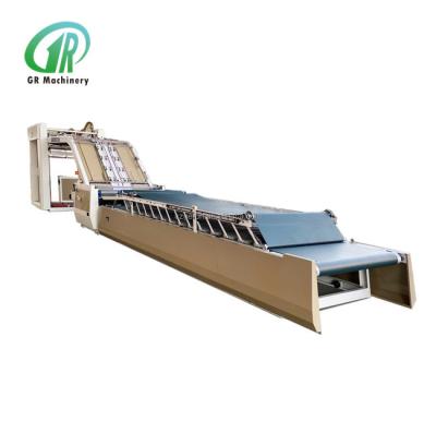 China Corrugated Board Cardboard Flute Laminating Machine 1600mm Automatic for sale