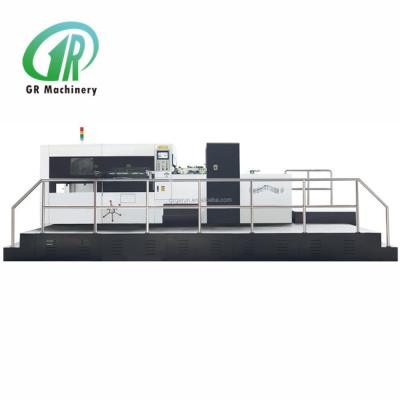 China Semi Automatic Rotary Creasing Packaging Paper Box Die Cutting Machine for sale