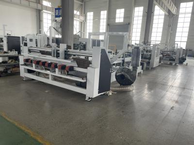 China 2600mm High Speed Automatic Carton Box Stitching Machine With Gluing  60kw for sale