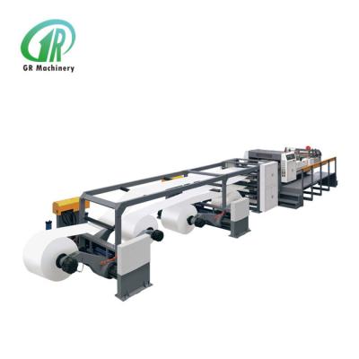 China Computerized Paper Cutter Corrugated Cardboard Production Line High Speed for sale