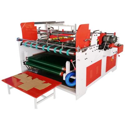 China Semi Automatic Press Type Folding Gluing Machine YHS2000 Model for sale