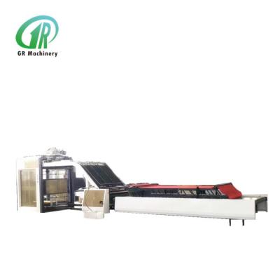 China 800mm Corrugated Sheet Pasting Gluing Machine 380V/50Hz 20Kw for sale