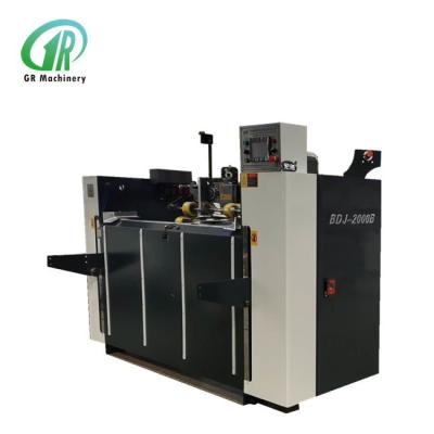 China Semi Automatic Double Piece Large Size Corrugated Carton Industrial Stitching Nailing Machine for sale