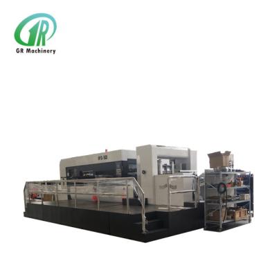 China CER 1600 gewölbter Papierkarton-stempelschneidene Maschine 5500sheets/H zu verkaufen
