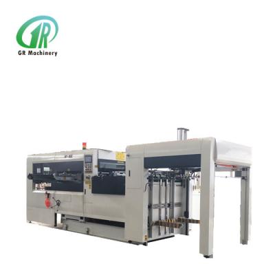 China Flatbed Creasing Corrugated Carton Die Cutting Machine for sale