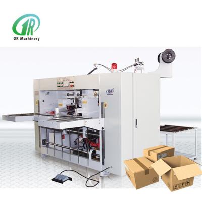 Chine Équipement de conversion ondulé semi automatique pour la fabrication de cartons à vendre