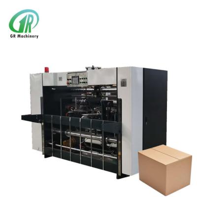 China Cardboard Corrugated Box Stitcher Semi Auto Stitching Machine for sale
