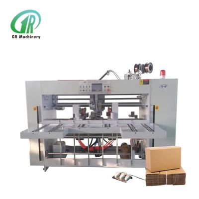 China Semi Automatic Corrugated Box Machinery Double Nail High Precision for sale