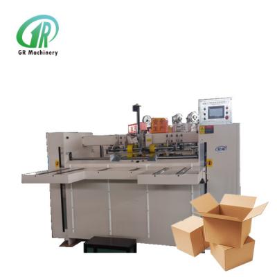 China Semi Auto Cardboard Box Corrugated Stitching Machine 60pcs/min for sale