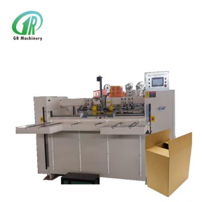 Cina 220V Kardus macchina di cucitura del contenitore di cartone di 5 pieghe per l'incartonamento ondulato in vendita