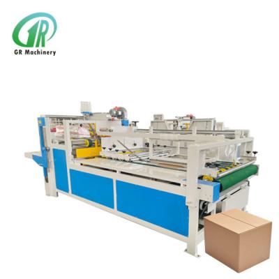 China 1500x1800mm Hot Melt Gluing Single Piece Gluer for Paper Processing Gerun for sale
