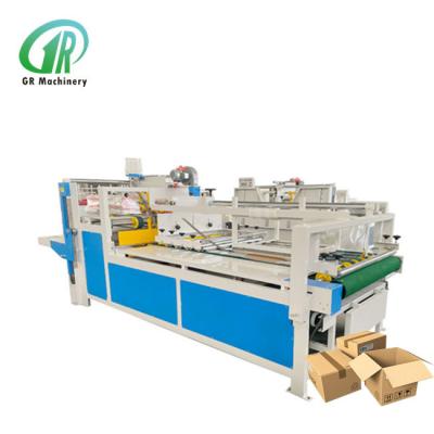 China Semi Automatic Gluer 2mm Min. Paper Thickness 380V/220V Voltage 1200mm Max. Gluing Length for sale