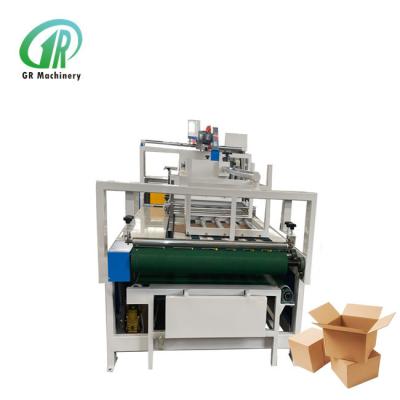 China 2800mm Corrugated Carton Folder Gluer Machine With Min Paper Thickness 2mm for sale