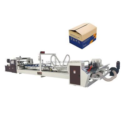 Chine Corrugated Cardboard Box Forming Automatic Carton Folding Gluing Machine High Precision à vendre