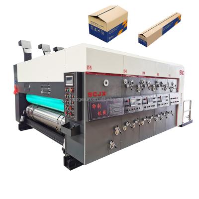 Κίνα Ζαρωμένη μηχανή εκτύπωσης Flexo χαρτοκιβωτίων/ζαρωμένο εργοστάσιο μηχανημάτων κιβωτίων χαρτοκιβωτίων προς πώληση