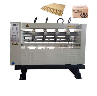 China Polishing Carbon Steel Corrugated Cardboard Thin Blade Slitter Scorer Machine for sale