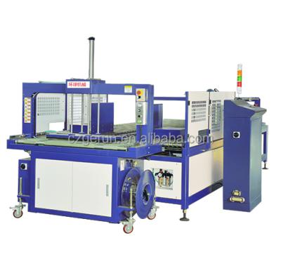 China Automatic 1600mm Carton Box Strapping Machine 380v50hz for industrial for sale