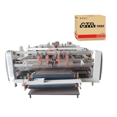 China Semi Automatic Corrugated Carton Folder Gluer Machine for sale