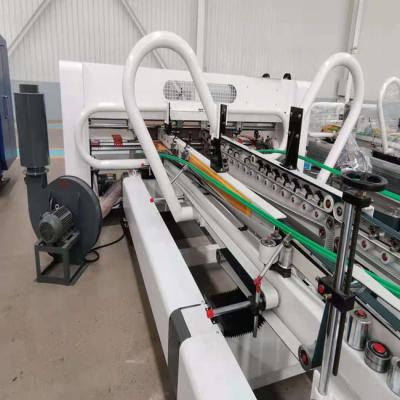 China Máquina elétrica de dobrar e colar para embalagem de caixas de papelão de alta velocidade à venda