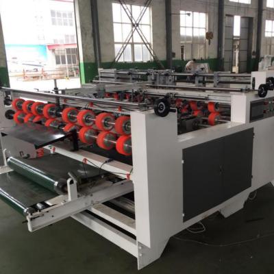 China 2800 Model Carton Folding Gluing Machine Highly Automated for sale